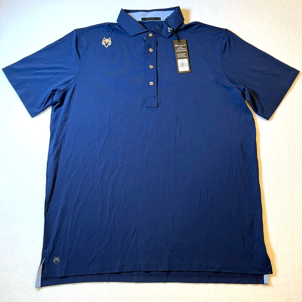 Greyson Tala Players Club Golf Polo (Nav)